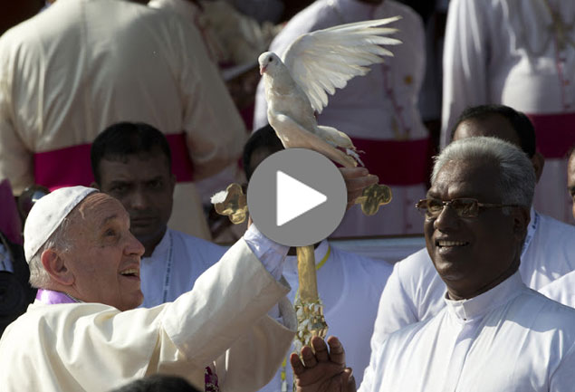 Recuento del viaje del Papa a Sri Lanka