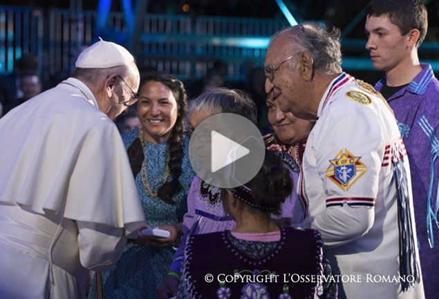 Papa Francisco; visita apostólica, EU pt2